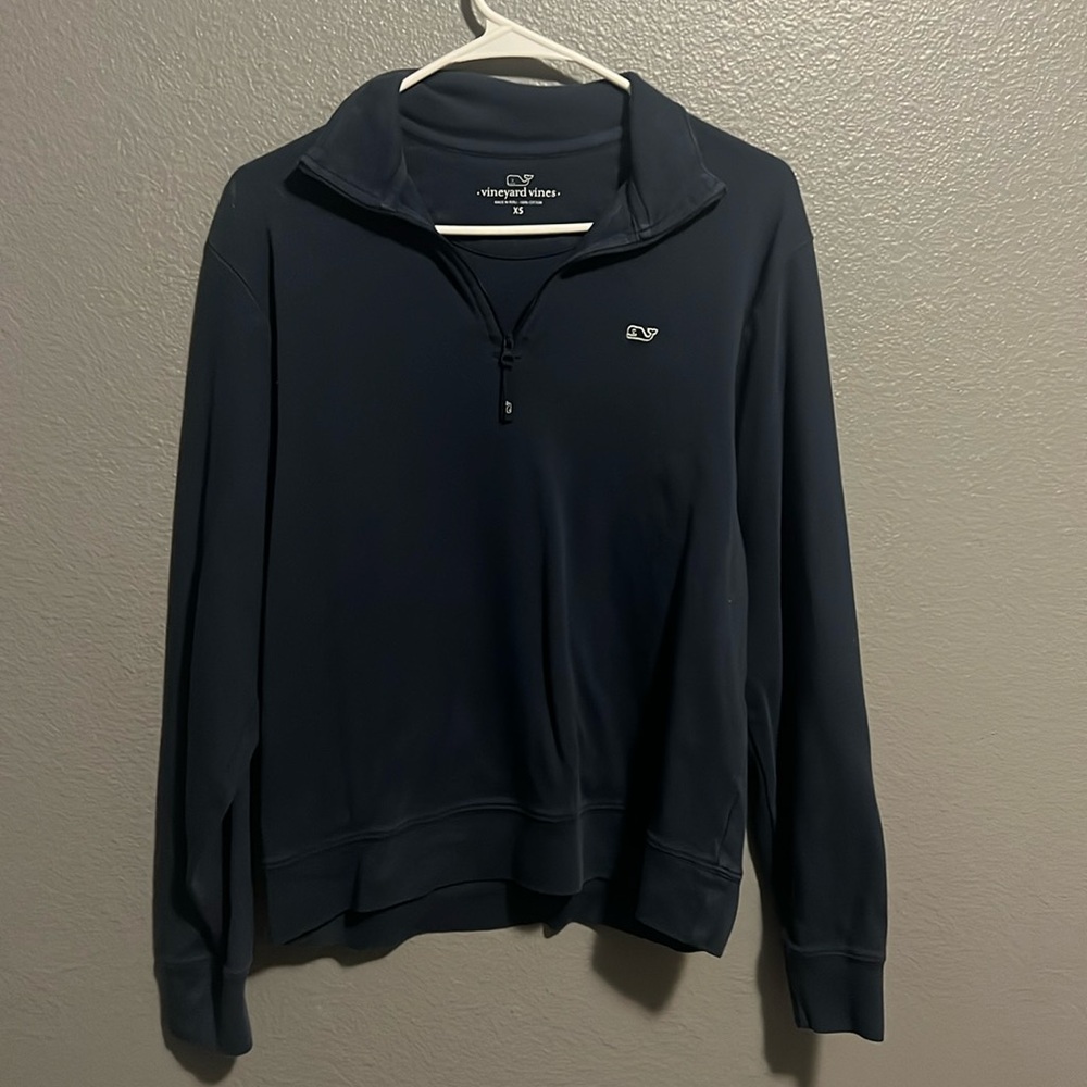Men’s Navy Blue Vineyard Vines Quarterzip